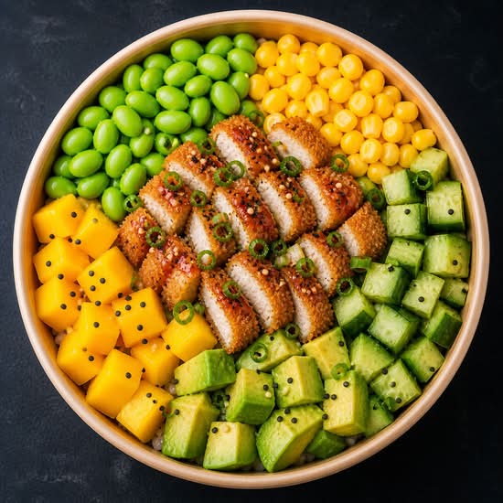 NOKA Poké poulet gourmet